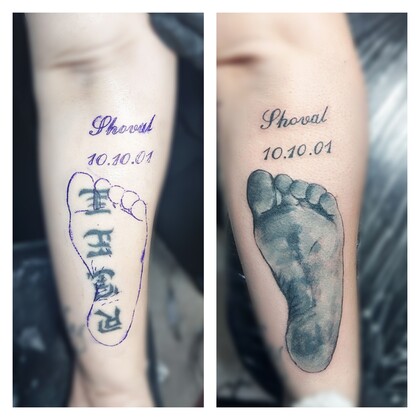 Тату эскиз #35106 Тату мастер Жесик Батанист