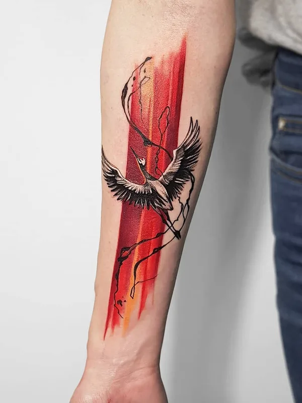 color watercolor 타투 부위 forearm #49545 | 타투이스트 Елена Сташкина