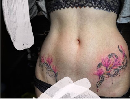 Тату эскиз # Тату мастер Дарья Голявина