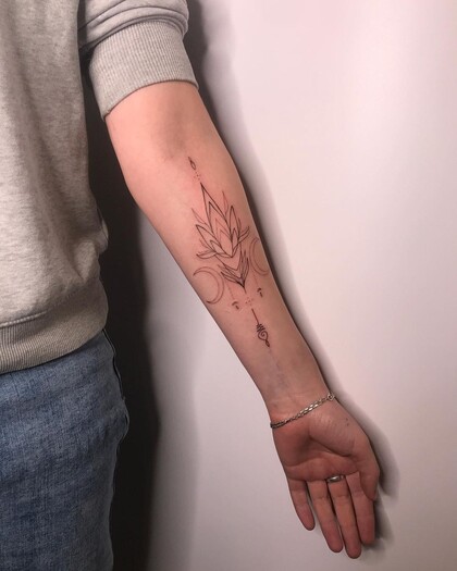 Тату эскиз #49656 Тату мастер Dasha Chernikova