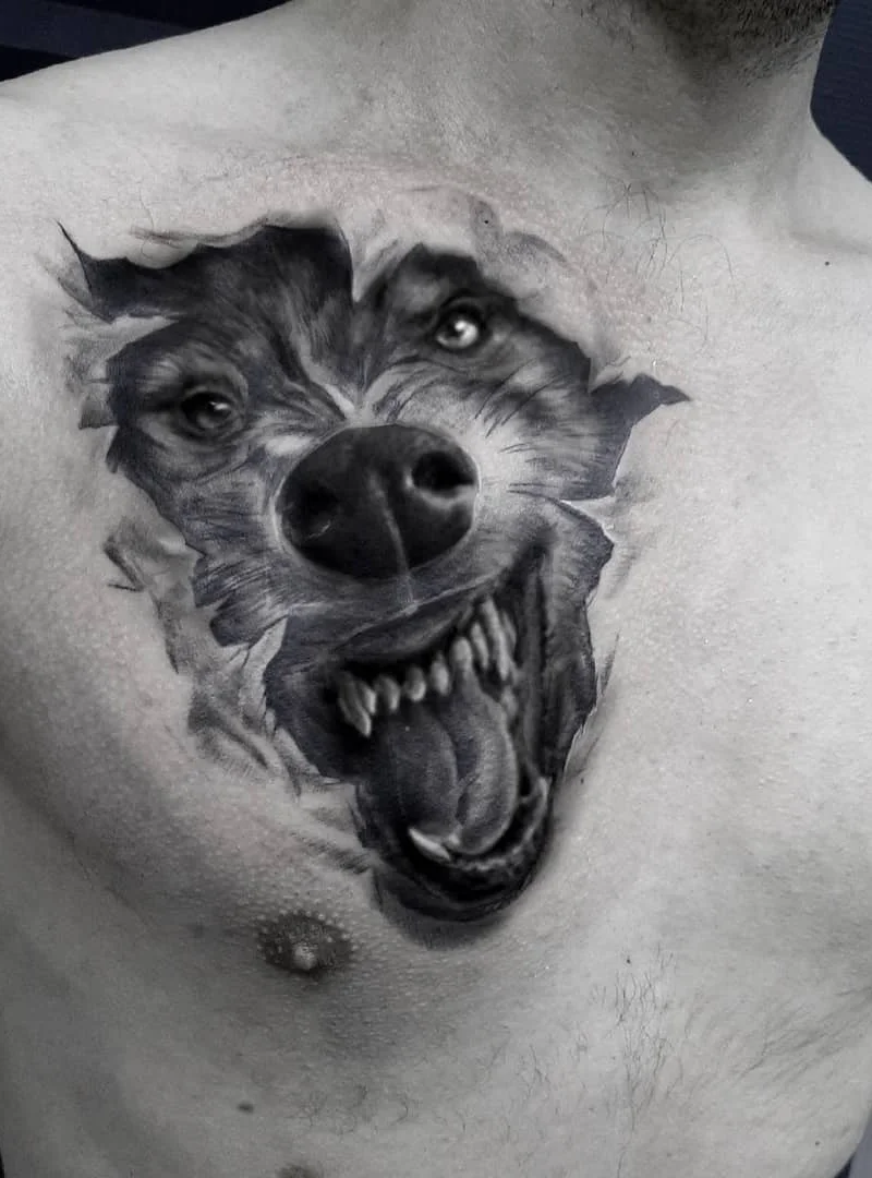 O Chamado da Natureza: Desvendando o Profundo Significado das Tatuagens de Lobo