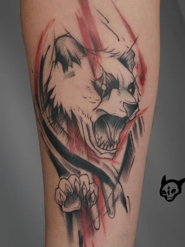 color sketch татуировка на forearm #49759 | Тату мастер Александра Котардъ