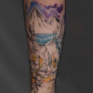 татуировка #49766 | Тату мастер Александра Котардъ