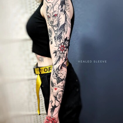 Тату эскиз #49847 Тату мастер Yana Vykin