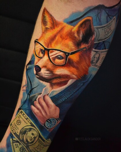 Тату эскиз #49859 Тату мастер Aleksandr Teslin