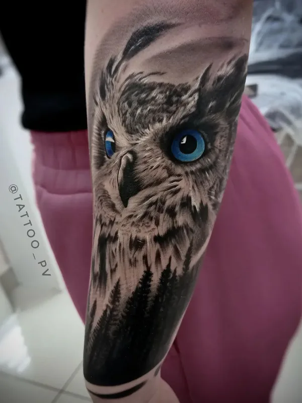 color realism 纹身 在 forearm #49879 | 纹身师 Виктор Павлюченко