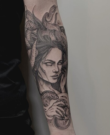 Тату эскиз #50089 Тату мастер Pavel Goncharenko