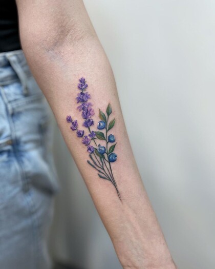 Тату эскиз #50091 Тату мастер Anna Ivanova