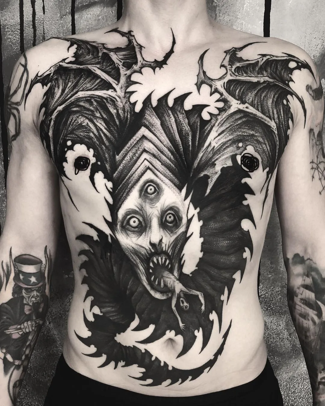 Tatuagem de tatuagem negra por Maldenti