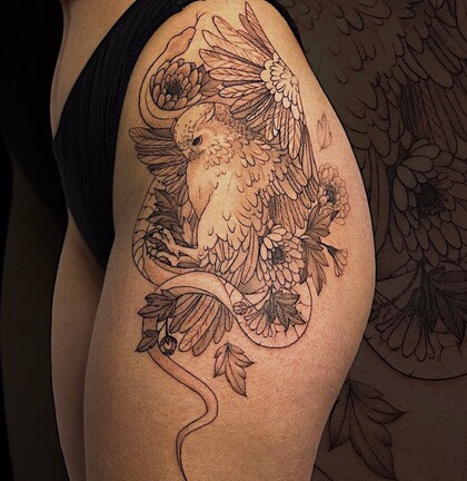 Тату эскиз #50209 Тату мастер Valeriya