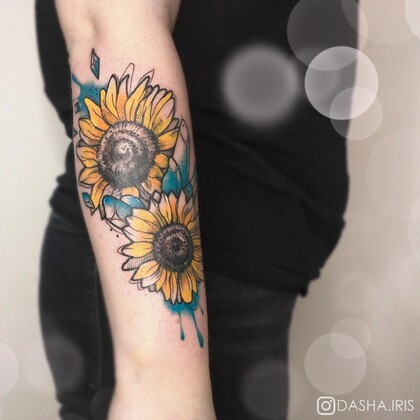 Тату эскиз #50285 Тату мастер Dasha Iris