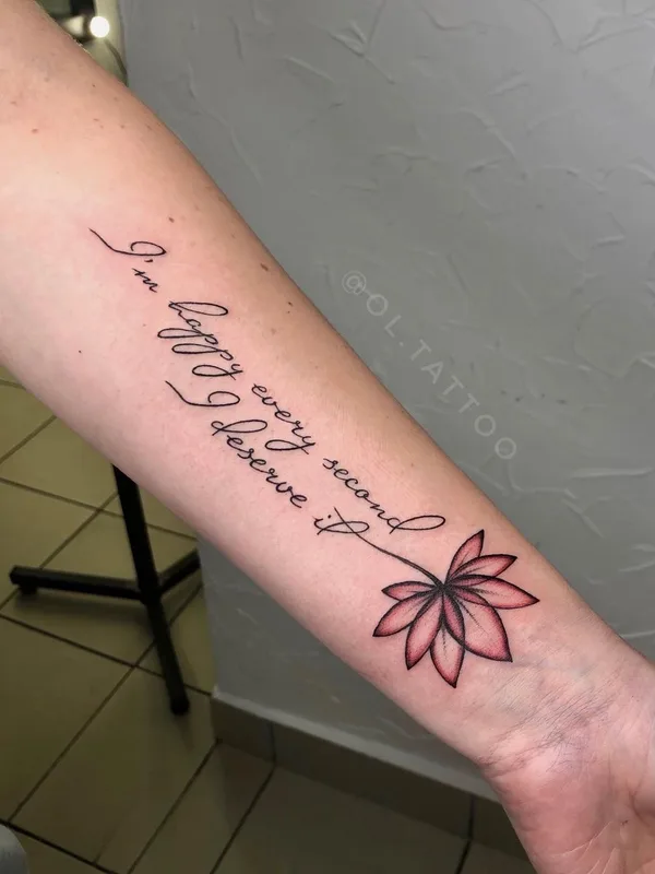 color fineline татуировка на forearm #50530 | Тату мастер Ольга Иванова