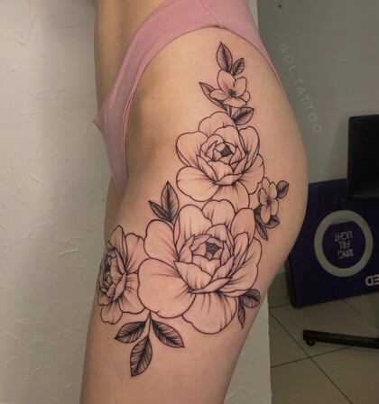 Тату эскиз #50529 Тату мастер Olga Ivanova