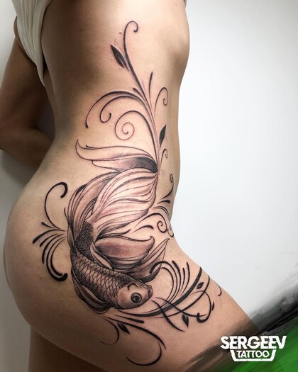 Тату эскиз #50674 Тату мастер Сергей Сергеев