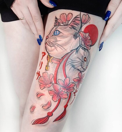 Тату эскиз #50749 Тату мастер Diana Belogriv