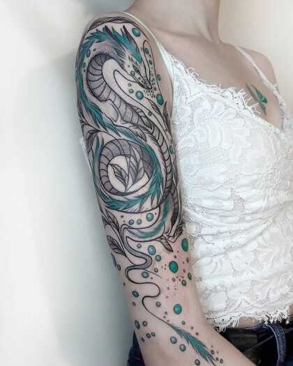 Тату эскиз #50753 Тату мастер Диана Белогрив