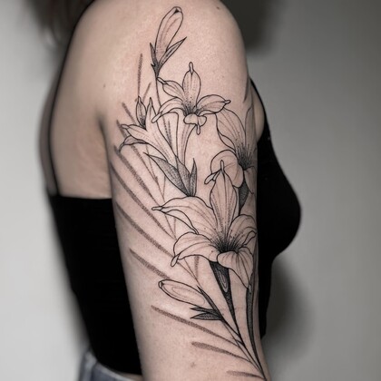 Тату эскиз #50766 Тату мастер Aleksandra Letyagina