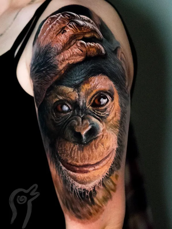 color realism tatuaje en upper arm #50785 | Tatuador Виталий Гусев