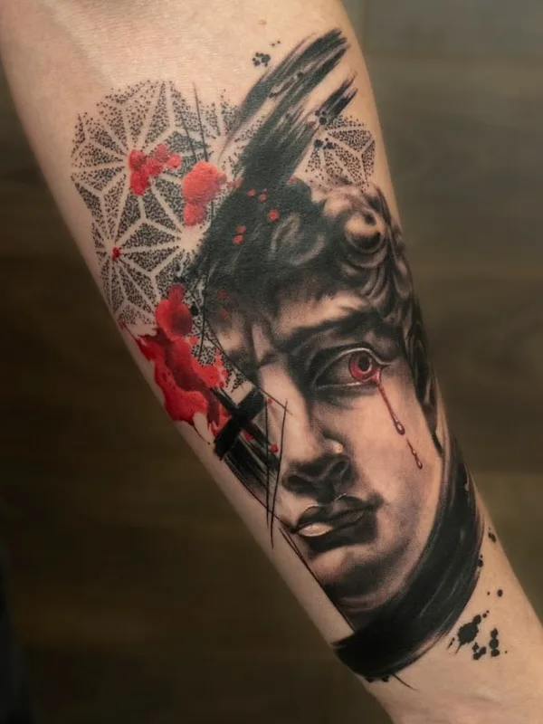 color realism tattoo auf forearm #50866 | Tätowierer Марина Игнатюк