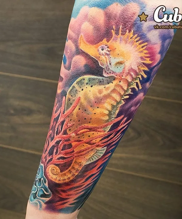 color realism tattoo auf forearm #50858 | Tätowierer Марина Игнатюк