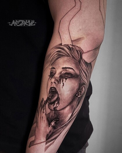 Тату эскиз #50915 Тату мастер Slava Merkul