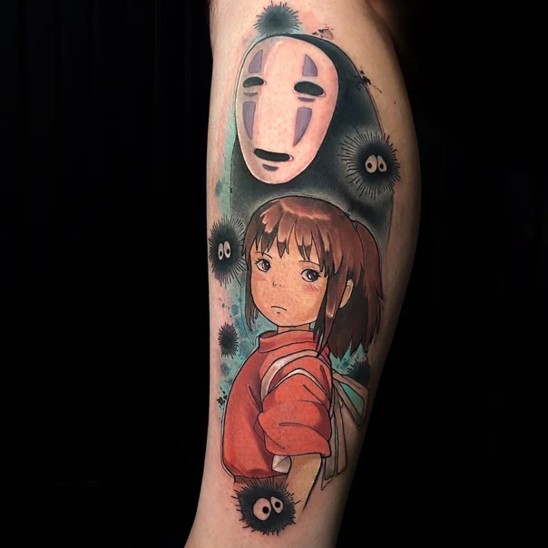 Аниме Anime, Character tattoo на Икра