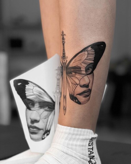 Тату эскиз #50949 Тату мастер Yana