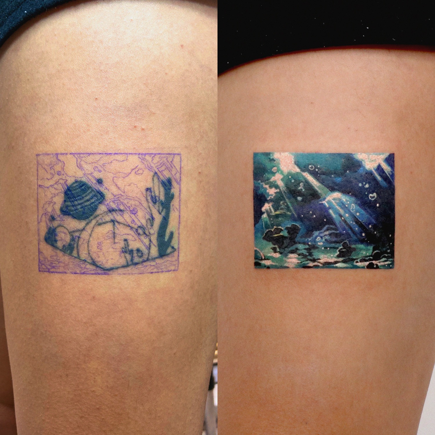 aged micro realism tattooการคนหา TikTok