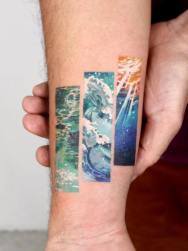 color illustrative Tatuaggio su forearm #50994 | Tatuatore Sigak