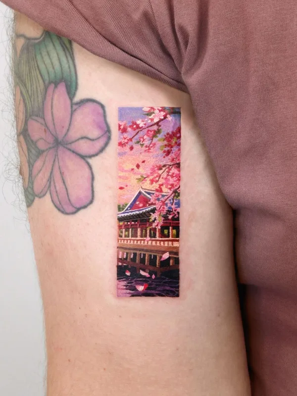 color japanese Tatuaggio su outer arm #50986 | Tatuatore Sigak