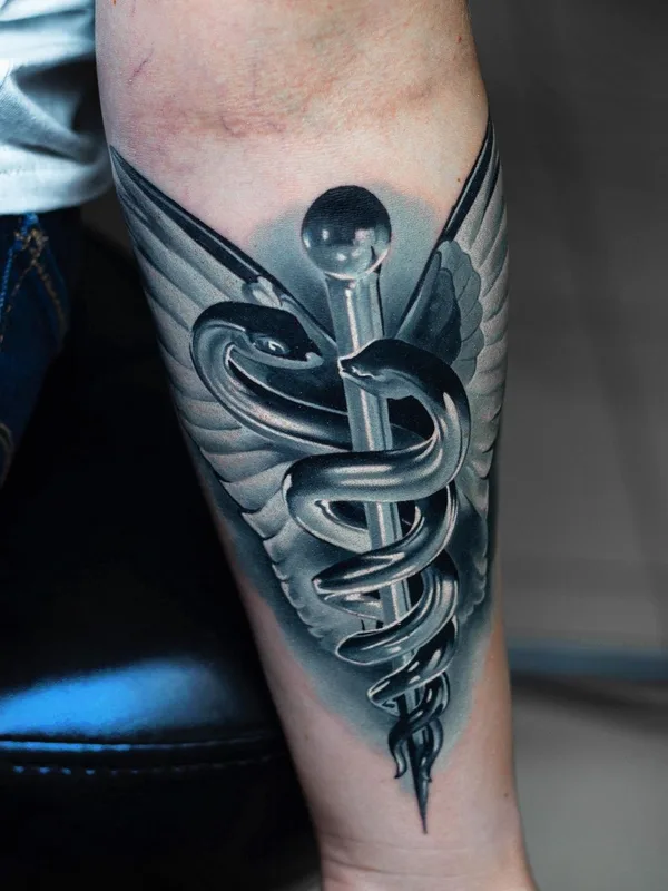 black and grey realism 타투 부위 forearm #51009 | 타투이스트 Михаил Стороженко