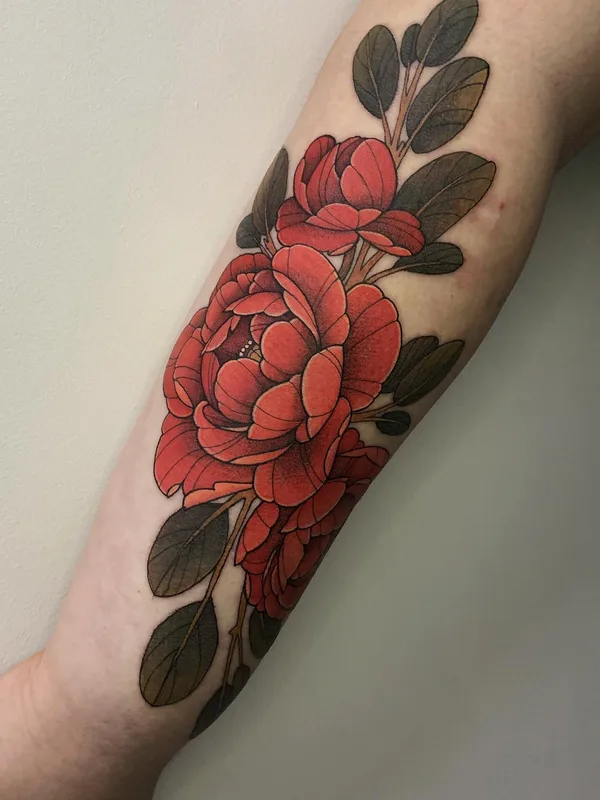 color illustrative татуировка на forearm #51036 | Тату мастер Анна Назаренко