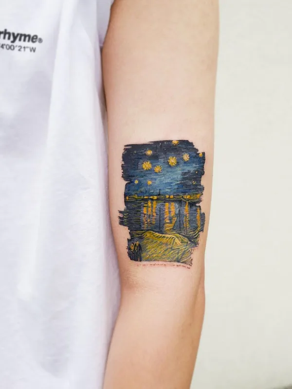 color illustrative 타투 부위 forearm #51101 | 타투이스트 Hansan