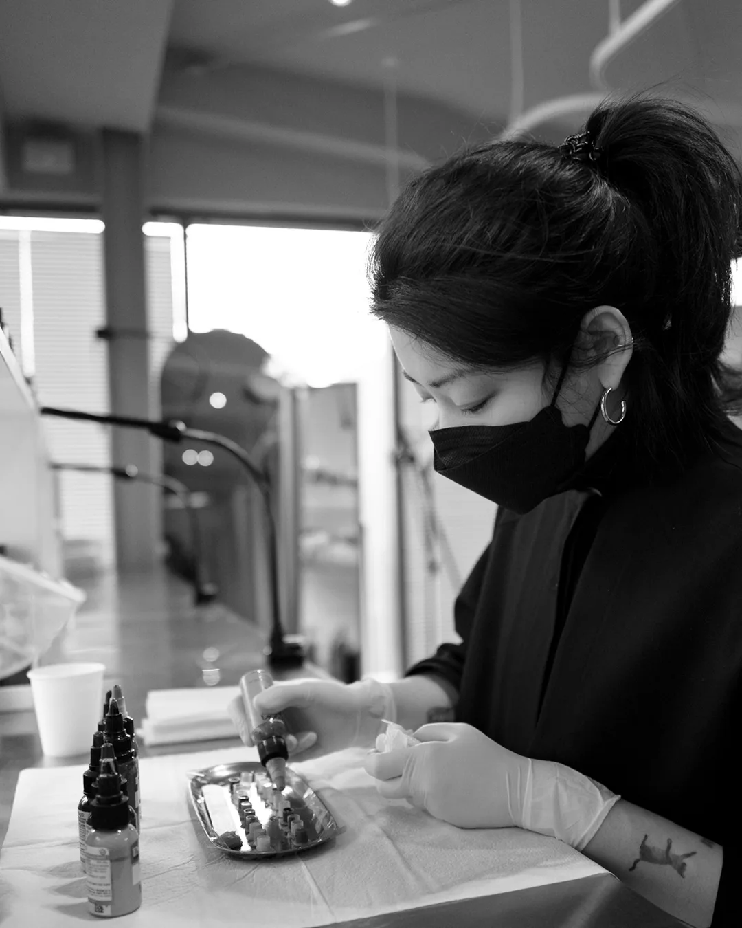 Artista di tatuaggi di Seoul Hansan