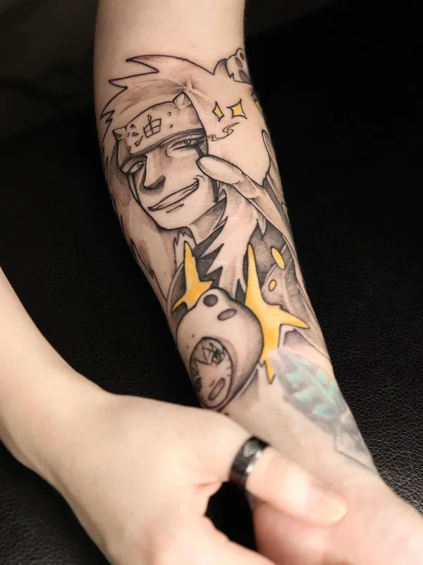 color anime Tatuaggio su forearm #51143 | Tatuatore Milena