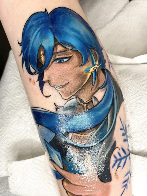 color anime Tatuaggio su forearm #51141 | Tatuatore Milena