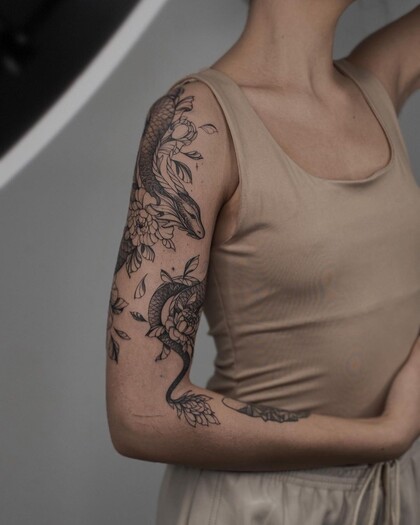 Тату эскиз #51221 Тату мастер Tatyana @tainatattooing