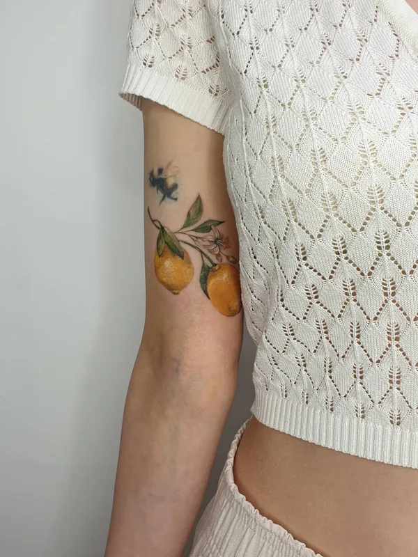 female color illustrative 타투 부위 forearm #51265 | 타투이스트 Софья Эркенова