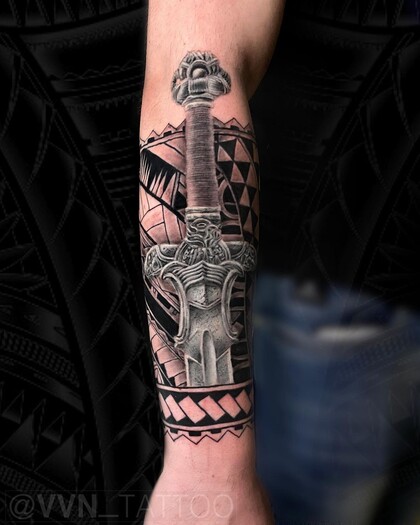 Тату эскиз #51277 Тату мастер Vasiliy Nogovicyn
