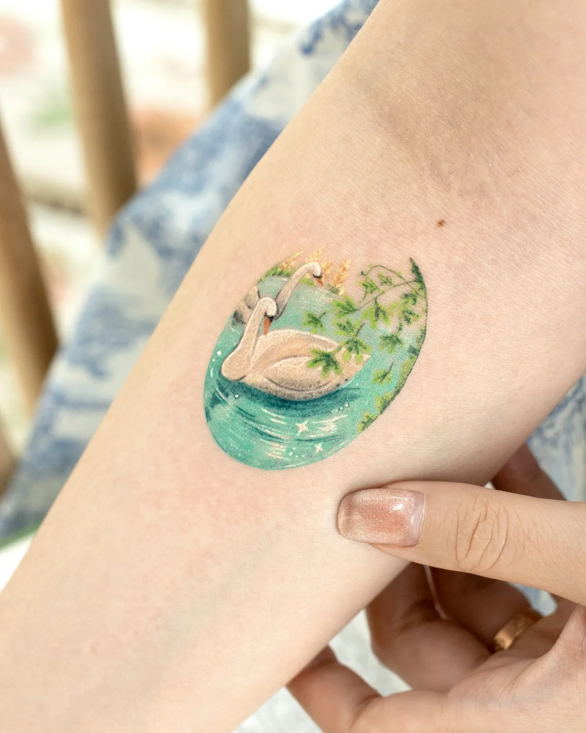 Tatuaggio di anatra da Ovenlee