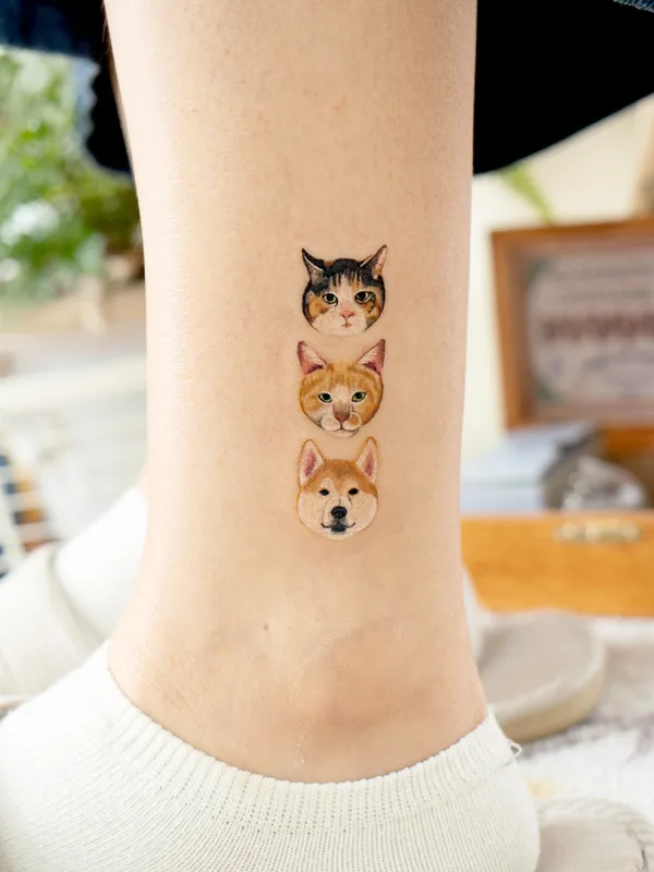 color realism 타투 부위 ankle #51293 | 타투이스트 Ovenlee