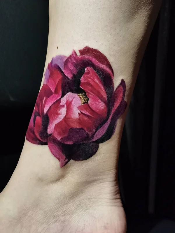 color realism татуировка на ankle #51337 | Тату мастер Павел Мороз