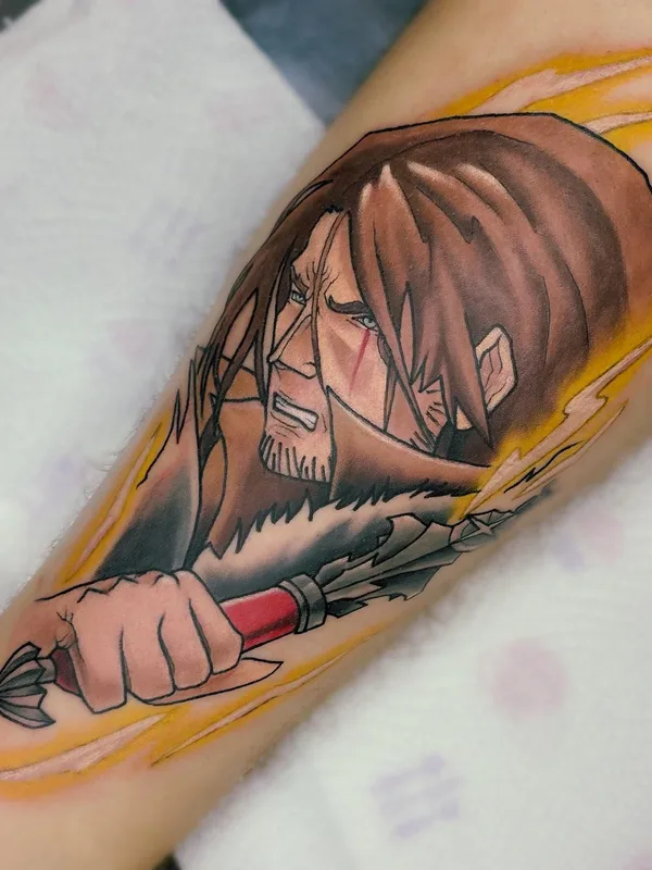 color anime Tatuaggio su forearm #51370 | Tatuatore Оксана Афонина