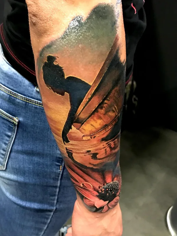 color realism tattoo on forearm #51388 | Tattoo Artist Стас Токарев