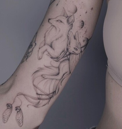 Тату эскиз #51655 Тату мастер Anna Tameri