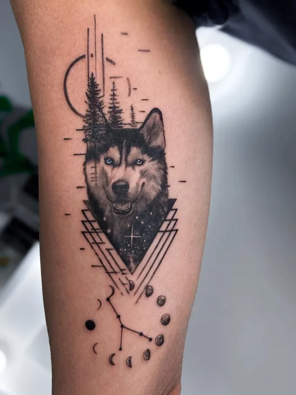 black and grey black and grey татуировка на forearm #51667 | Тату мастер Максим Лемо