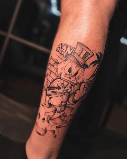 Тату эскиз #51853 Тату мастер Maks @meow.tattooer
