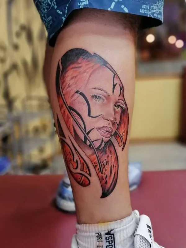 color realism Tatuagem em calf #52033 | Tatuador Александр Сет