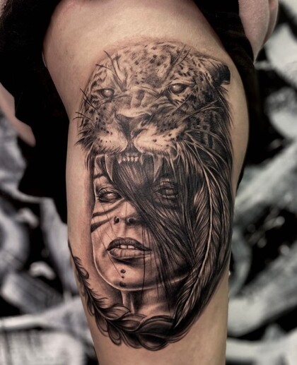 Тату эскиз #52184 Тату мастер Saveliy Shustov'