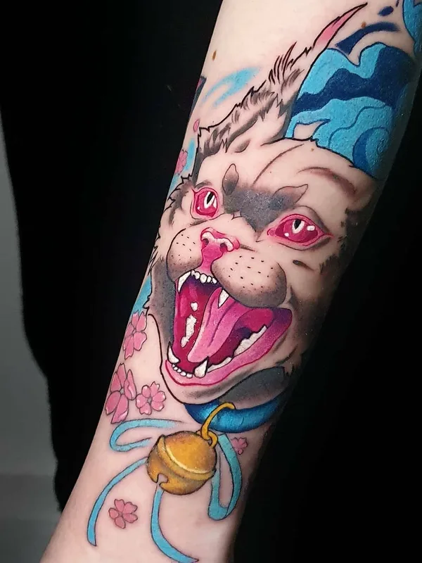 color japanese 타투 부위 forearm #52632 | 타투이스트 Katia Ink
